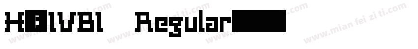 H_CIVBI Regular字体转换